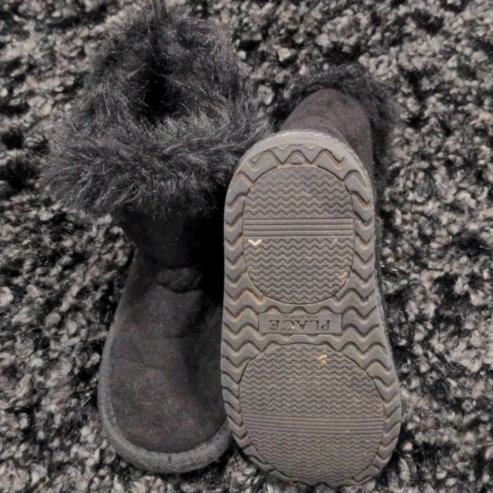 Black kids boots - Picture 2 of 2